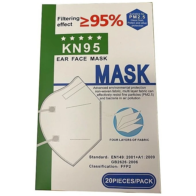 20 Mascherine Protettiva KN95 / FFP2 Certificata CE 3 20 Mascherine Protettiva KN95 / FFP2 Certificata CE - Image 3