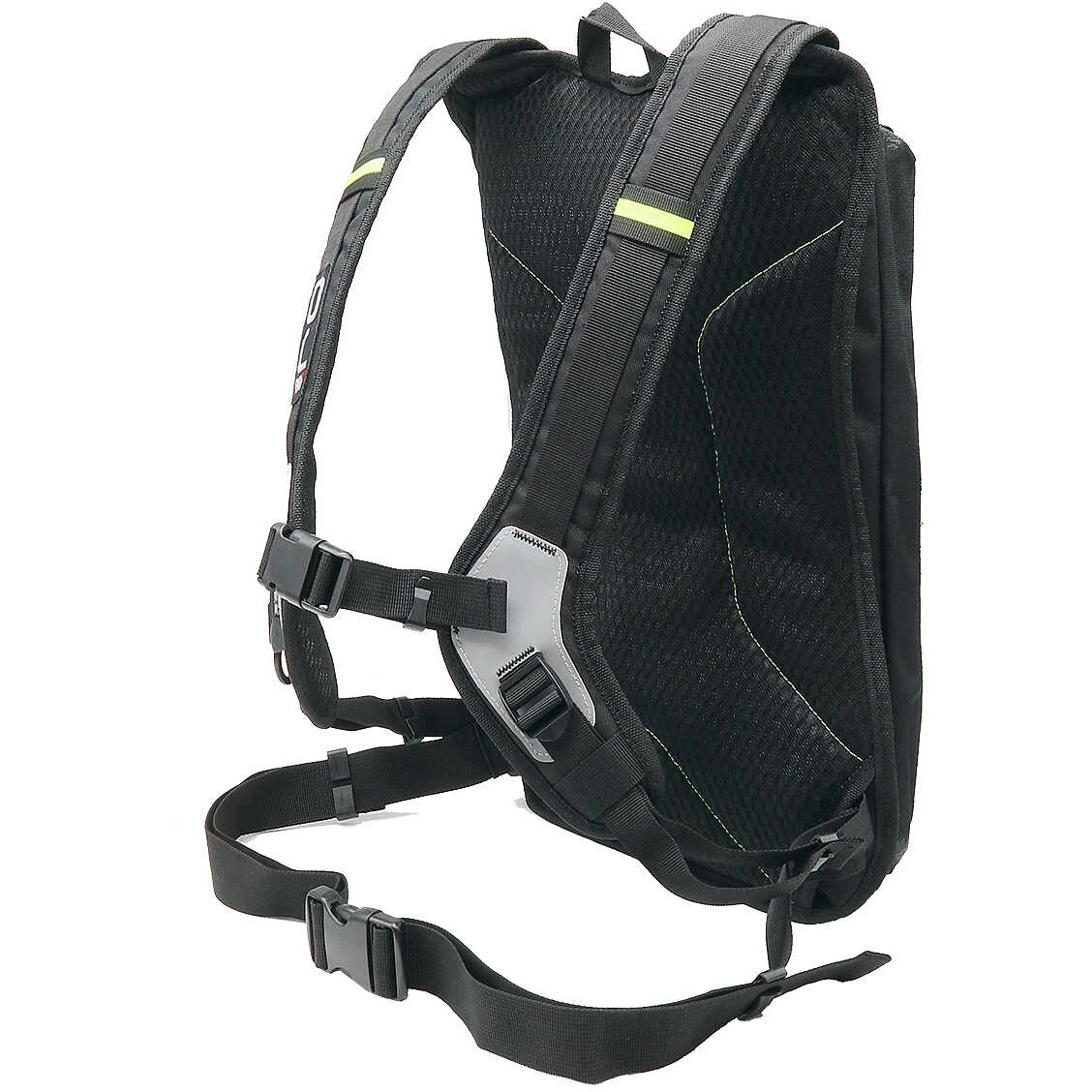 Airbag Posteriore Moto OJ AIRBAG FLAT Nero Giallo 2 Airbag Posteriore Moto OJ AIRBAG FLAT Nero Giallo - Image 2