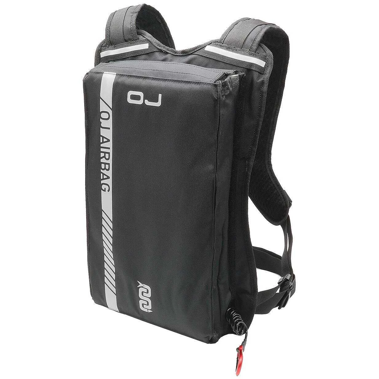 Airbag Posteriore Moto OJ AIRBAG FLAT Nero Grigio 1 Airbag Posteriore Moto OJ AIRBAG FLAT Nero Grigio