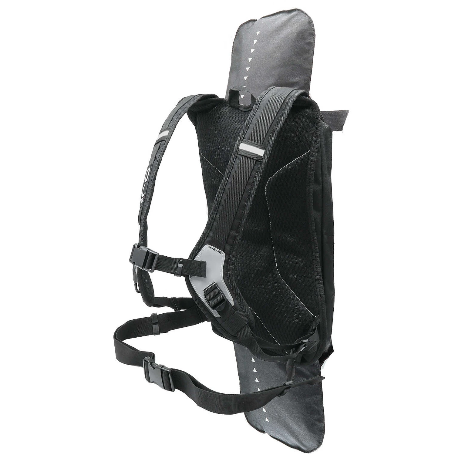 Airbag Posteriore Moto OJ AIRBAG FLAT Nero Grigio 3 Airbag Posteriore Moto OJ AIRBAG FLAT Nero Grigio - Image 3