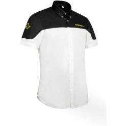 Camicia Casual Acerbis TEAM Bianco Nero