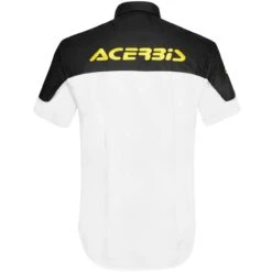 Camicia Casual Acerbis TEAM Bianco Nero -Dainese Italia camicia casual acerbis team bianco nero 147219 zoom