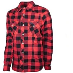 Camicia Giacca Moto Da Donna Casual GMS JAGUAR LADY Nero Rosso