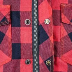 Camicia Giacca Moto Da Donna Casual GMS JAGUAR LADY Nero Rosso -Dainese Italia camicia giacca moto da donna casual gms jaguar lady nero rosso 211115 zoom