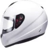 Casco Da Bambino Moto Integrale MT Helmets THUNDER KID Bianco Lucido