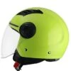 Casco Demi-Jet Moto BHR 804 TOP Giallo Fluo