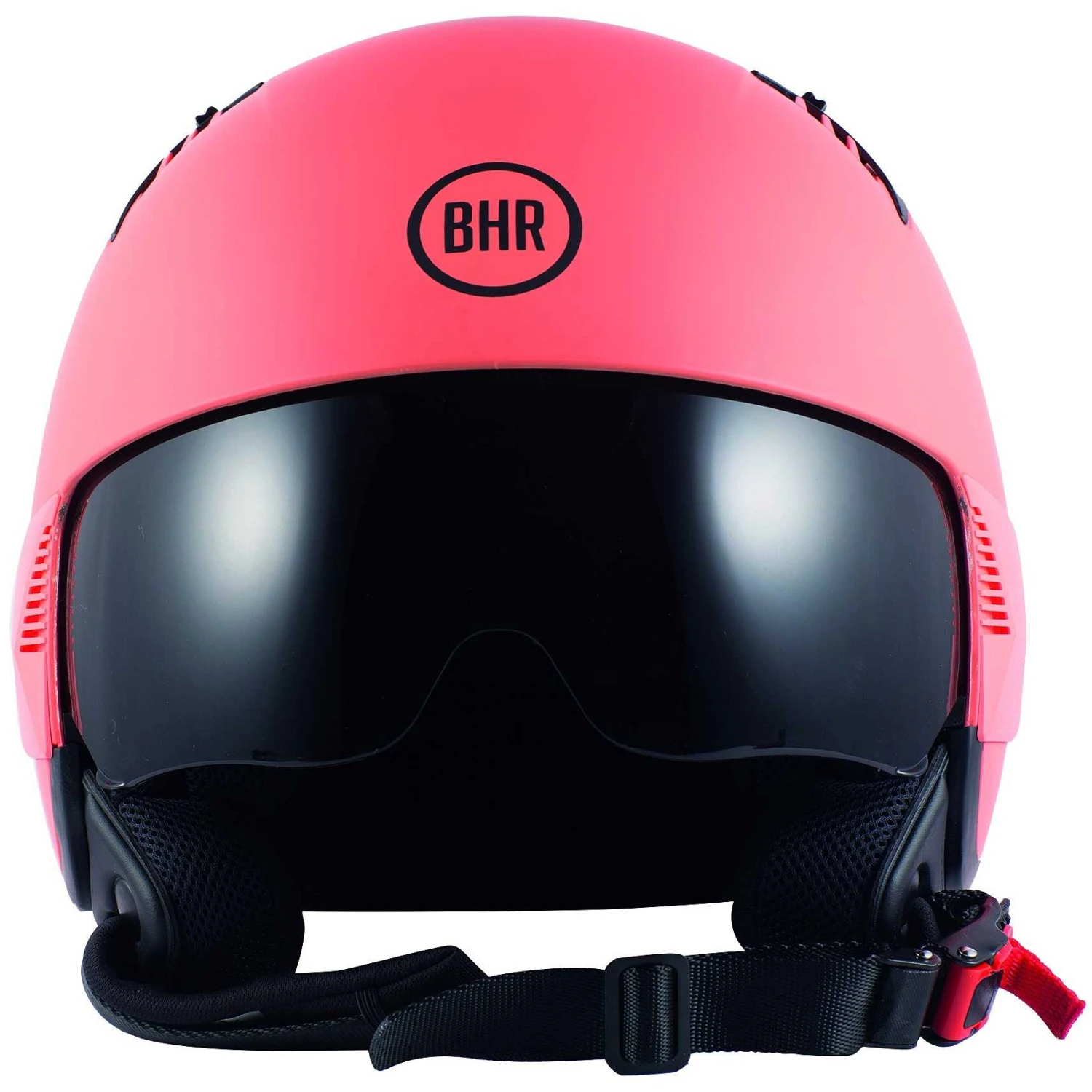 Casco Demi-Jet Moto BHR 815 Comby Corallo Personalizzabile 2 Casco Demi-Jet Moto BHR 815 Comby Corallo Personalizzabile - Image 2