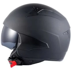 Casco Demi-Jet Moto BHR 815 Comby Nero Opaco Personalizzabile