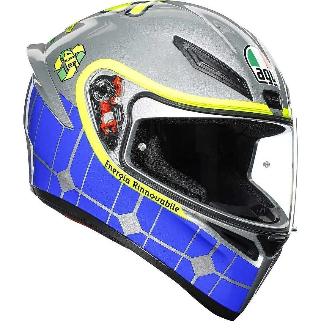 Casco Integrale Moto Agv K-1 Top ROSSI MUGELLO 2015 1 Casco Integrale Moto Agv K-1 Top ROSSI MUGELLO 2015