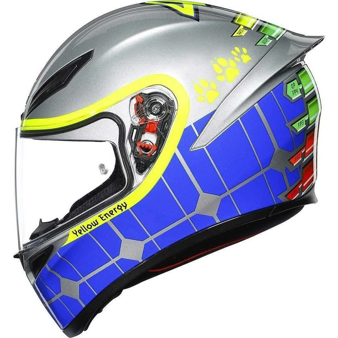 Casco Integrale Moto Agv K-1 Top ROSSI MUGELLO 2015 4 Casco Integrale Moto Agv K-1 Top ROSSI MUGELLO 2015 - Image 4