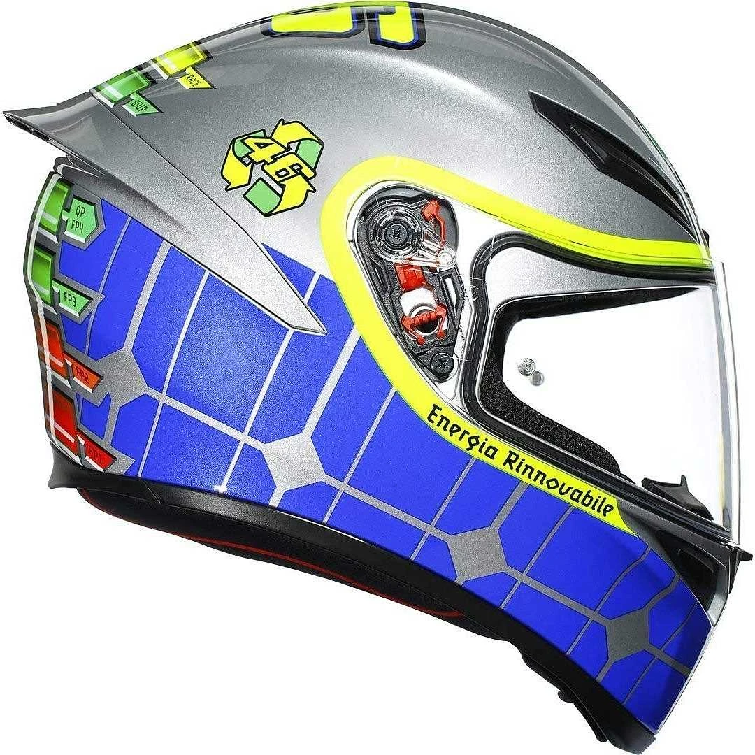 Casco Integrale Moto Agv K-1 Top ROSSI MUGELLO 2015 6 Casco Integrale Moto Agv K-1 Top ROSSI MUGELLO 2015 - Image 6
