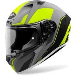 Casco Integrale Moto Airoh VALOR Wings Giallo Opaco