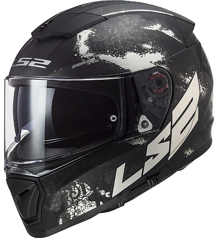 Casco Integrale Moto Doppia Visiera Ls2 FF390 BREAKER Deft Nero Titanio Opaco 1 Casco Integrale Moto Doppia Visiera Ls2 FF390 BREAKER Deft Nero Titanio Opaco