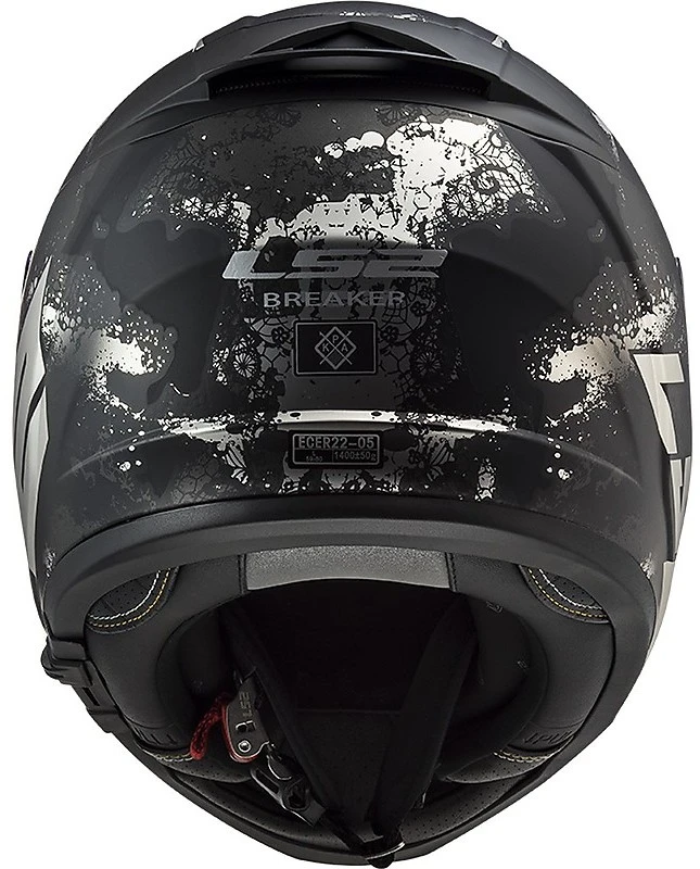 Casco Integrale Moto Doppia Visiera Ls2 FF390 BREAKER Deft Nero Titanio Opaco 5 Casco Integrale Moto Doppia Visiera Ls2 FF390 BREAKER Deft Nero Titanio Opaco - Image 5