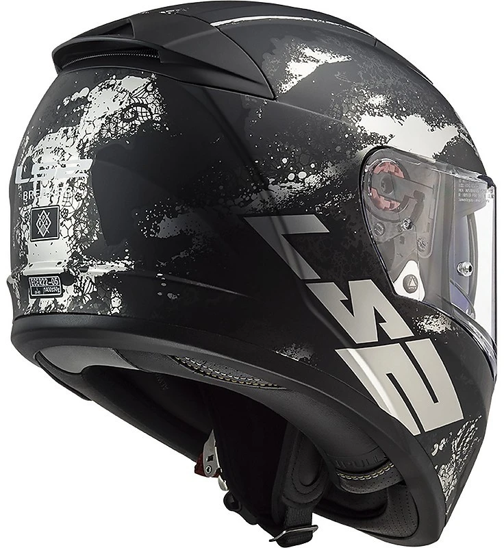 Casco Integrale Moto Doppia Visiera Ls2 FF390 BREAKER Deft Nero Titanio Opaco 6 Casco Integrale Moto Doppia Visiera Ls2 FF390 BREAKER Deft Nero Titanio Opaco - Image 6