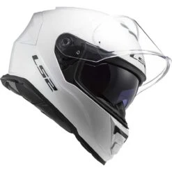 Casco Integrale Moto Ls2 FF800 STORM 2 Solid Bianco -Dainese Italia casco integrale moto ls2 ff800 storm 2 solid bianco 225701 zoom