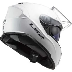 Casco Integrale Moto Ls2 FF800 STORM 2 Solid Bianco -Dainese Italia casco integrale moto ls2 ff800 storm 2 solid bianco 225702 zoom