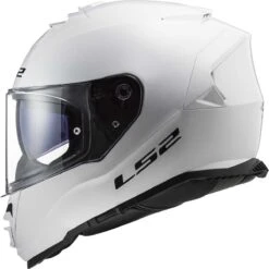 Casco Integrale Moto Ls2 FF800 STORM 2 Solid Bianco -Dainese Italia casco integrale moto ls2 ff800 storm 2 solid bianco 225703 zoom