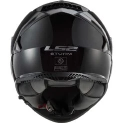Casco Integrale Moto Ls2 FF800 STORM 2 Solid Nero Lucido -Dainese Italia casco integrale moto ls2 ff800 storm 2 solid nero lucido 225718 zoom