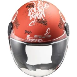 Casco Jet Moto Ls2 OF558 SPHERE LUX Skater Rosso Opaco -Dainese Italia casco jet moto ls2 of558 sphere lux skater rosso opaco 135582