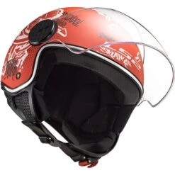 Casco Jet Moto Ls2 OF558 SPHERE LUX Skater Rosso Opaco -Dainese Italia casco jet moto ls2 of558 sphere lux skater rosso opaco 135583