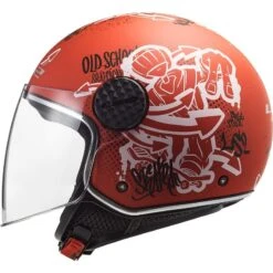 Casco Jet Moto Ls2 OF558 SPHERE LUX Skater Rosso Opaco -Dainese Italia casco jet moto ls2 of558 sphere lux skater rosso opaco 135584