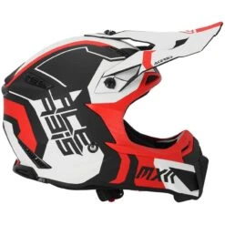 Casco Moto Cross Enduro Acerbis PROFILE 5 Bianco Rosso -Dainese Italia casco moto cross enduro acerbis profile 5 bianco rosso 203662 zoom