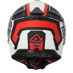 Casco Moto Cross Enduro Acerbis PROFILE 5 Bianco Rosso -Dainese Italia casco moto cross enduro acerbis profile 5 bianco rosso 203664 zoom