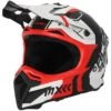 Casco Moto Cross Enduro Acerbis PROFILE 5 Bianco Rosso
