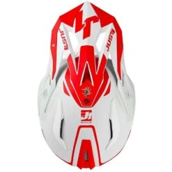 Casco Moto Cross Enduro Just1 J18 + MIPS PULSAR Bianco Rosso Opaco -Dainese Italia casco moto cross enduro just1 j18 mips pulsar bianco rosso opaco 141922 zoom