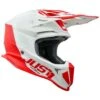 Casco Moto Cross Enduro Just1 J18 + MIPS PULSAR Bianco Rosso Opaco
