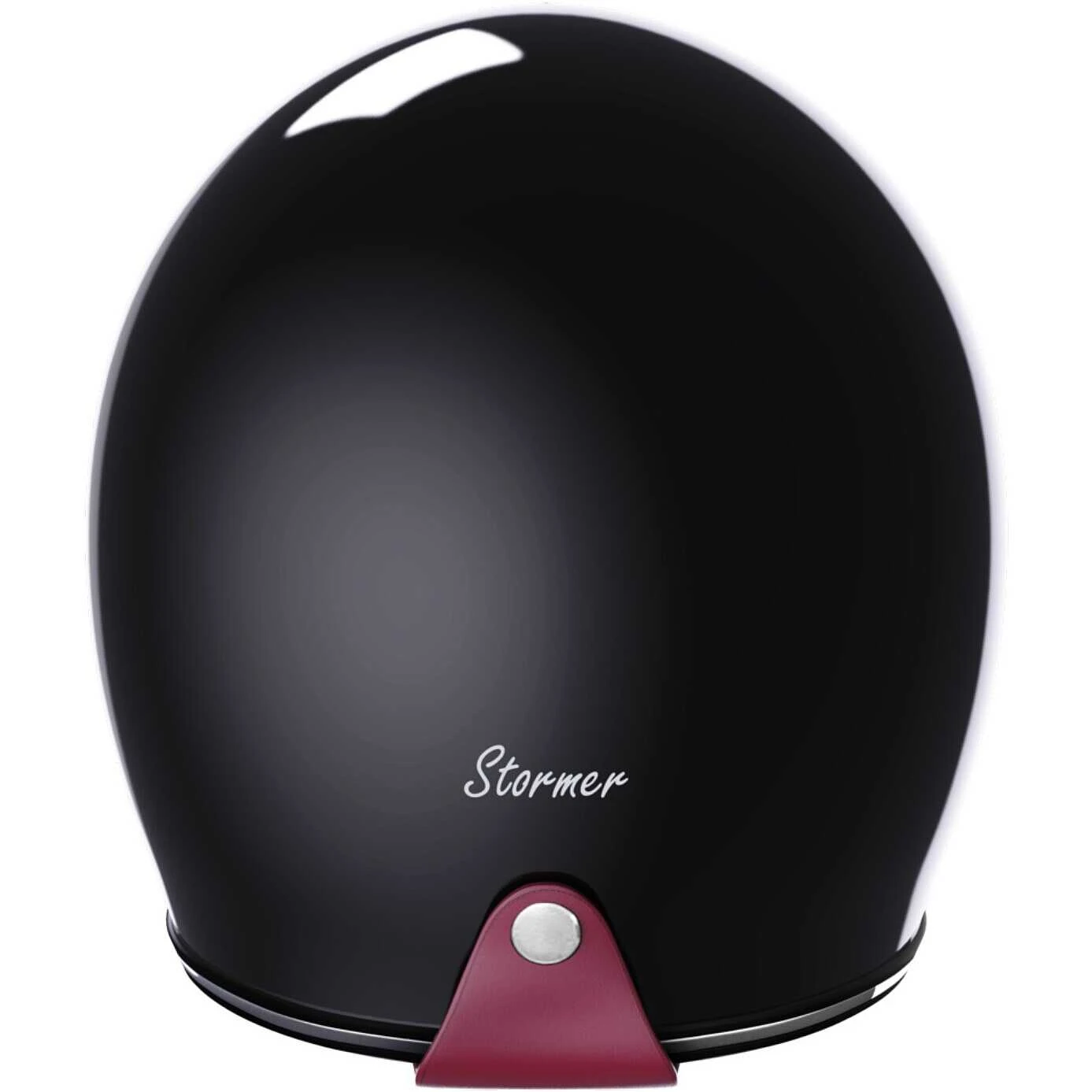 Casco Moto Custom Jet Stormer QUARTZ Solid Nero Perla 3 Casco Moto Custom Jet Stormer QUARTZ Solid Nero Perla - Image 3