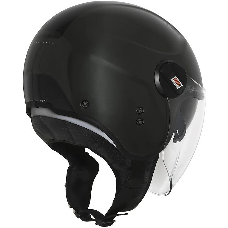 Casco Moto Demi-Jet Doppia Visiera Origine ALPHA Nero Opaco 2 Casco Moto Demi-Jet Doppia Visiera Origine ALPHA Nero Opaco - Image 2