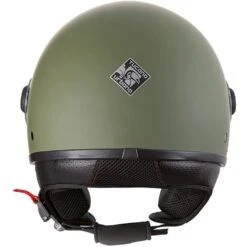 Casco Moto Demi-Jet Tucano Urbano EL JETTIN Verde Airborne Opaco -Dainese Italia casco moto demi jet tucano urbano el jettin verde airborne opaco 150360