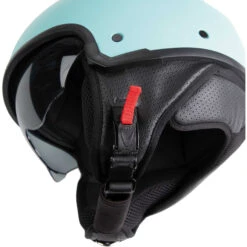 Casco MOto Demi-Jet Tucano Urbano EL'FRESH 1150 Tiffy Azzurro Opaco -Dainese Italia casco moto demi jet tucano urbano elfresh 1150 tiffy azzurro opaco 104827 zoom