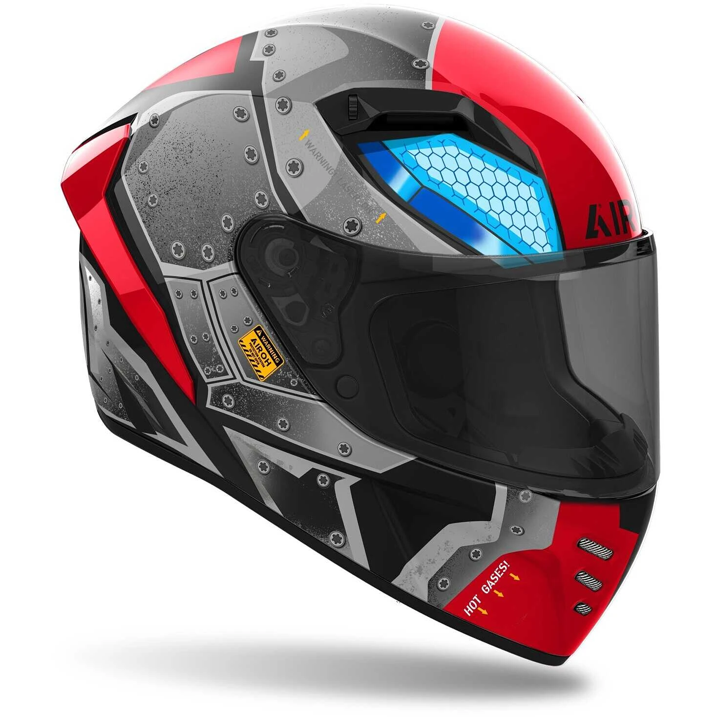 Casco Moto Integrale Airoh CONNOR BOT Lucido 2 Casco Moto Integrale Airoh CONNOR BOT Lucido - Image 2