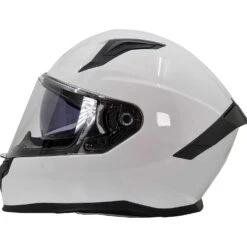 Casco Moto Integrale Bhr 831 Rocket Doppia Visiera Bianco