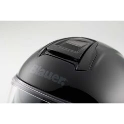 Casco Moto Integrale Blauer FF01 In Fibra Doppia Visiera Mono Nero Lucido -Dainese Italia casco moto integrale blauer ff01 in fibra doppia visiera mono nero lucido 237462 zoom
