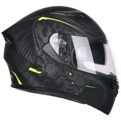 Casco Moto Integrale CGM 316s TAMPERE INDIAN Nero Giallo Fluo Opaco -Dainese Italia casco moto integrale cgm 316s tampere indian nero giallo fluo opaco 102540