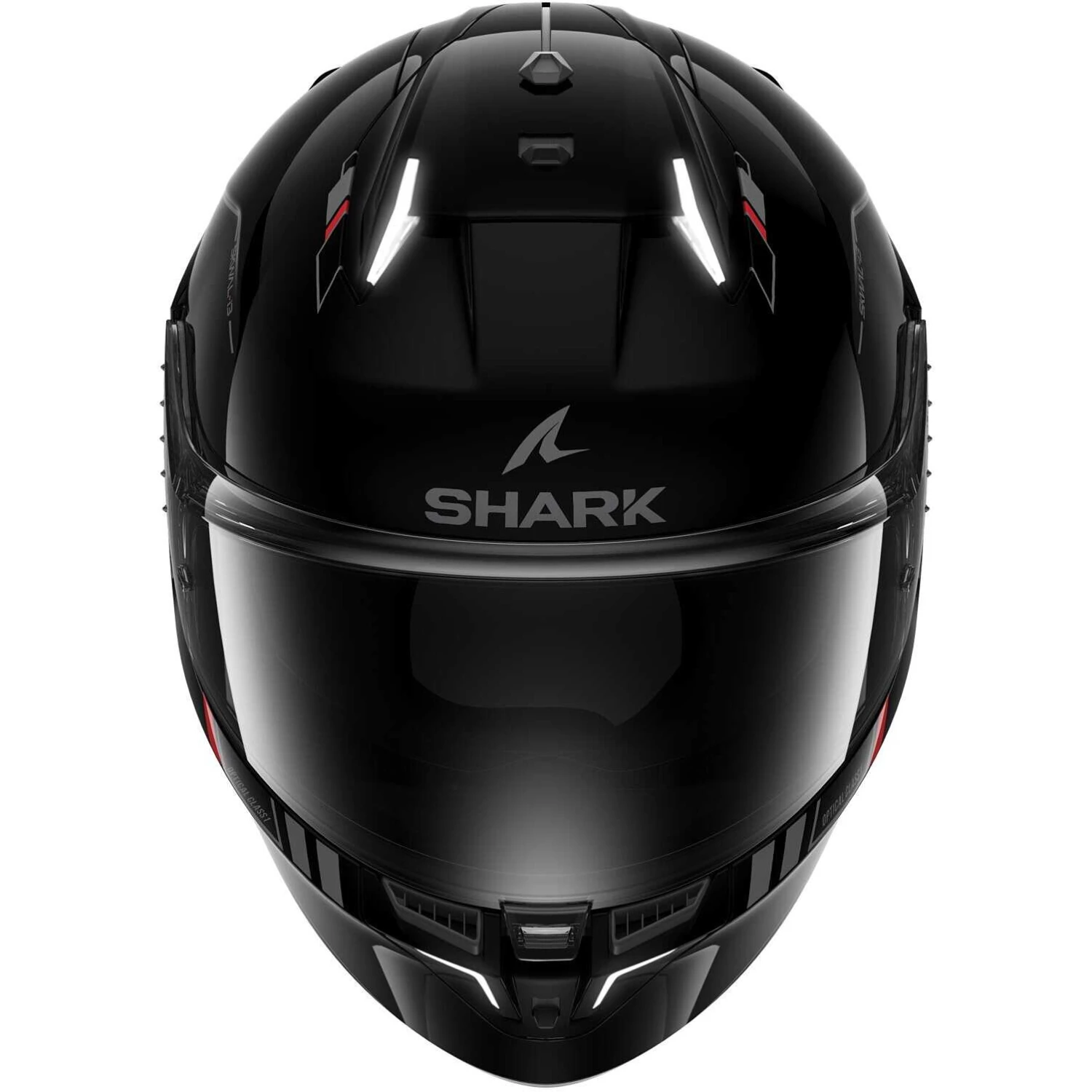 Casco Moto Integrale Con Led Shark SKWAL I3 BLANK SP Nero Antracite Rosso 2 Casco Moto Integrale Con Led Shark SKWAL I3 BLANK SP Nero Antracite Rosso - Image 2