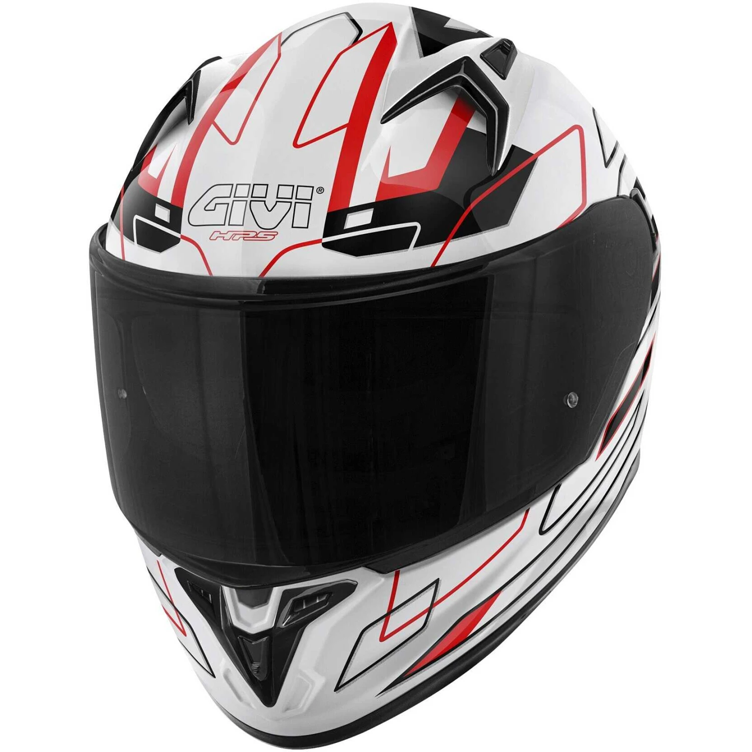 Casco Moto Integrale Givi 50.9 ASSAULT Bianco Nero Rosso 1 Casco Moto Integrale Givi 50.9 ASSAULT Bianco Nero Rosso