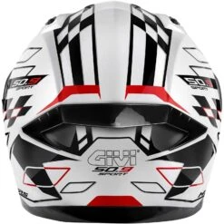 Casco Moto Integrale Givi 50.9 ASSAULT Bianco Nero Rosso 8 Casco Moto Integrale Givi 50.9 ASSAULT Bianco Nero Rosso -Dainese Italia casco moto integrale givi 50 9 assault bianco nero rosso 237270 zoom