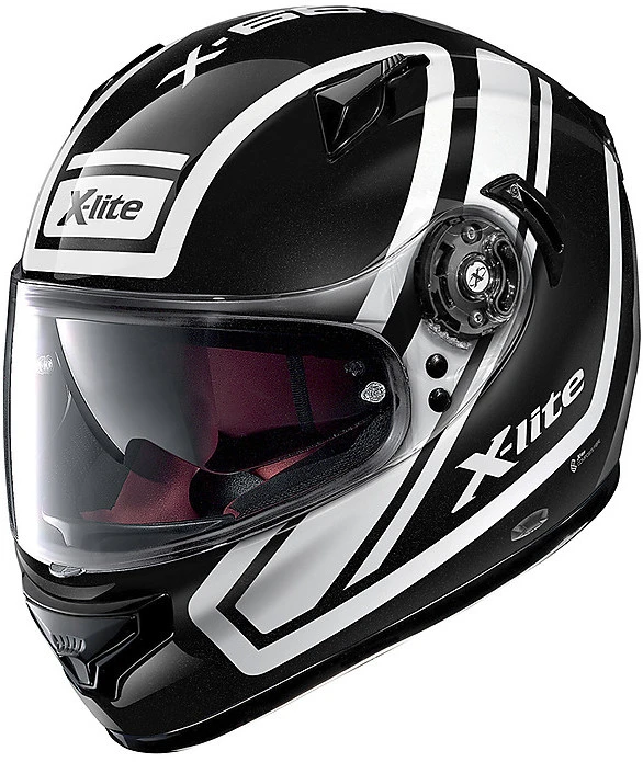 Casco Moto Integrale In Fibra X-Lite X-661 Comrade N-com 044 Nero Lucido 1 Casco Moto Integrale In Fibra X-Lite X-661 Comrade N-com 044 Nero Lucido