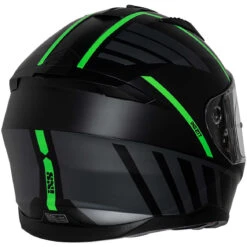 Casco Moto Integrale IXS 217 2.0 Nero Opaco Verde -Dainese Italia casco moto integrale ixs 217 2 0 nero opaco verde 209882 zoom