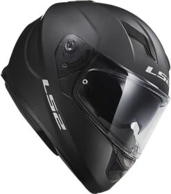Casco Moto Integrale LS2 FF320 STREAM EVO Solid Nero Opaco -Dainese Italia casco moto integrale ls2 ff320 stream evo solid nero opaco 84336 zoom