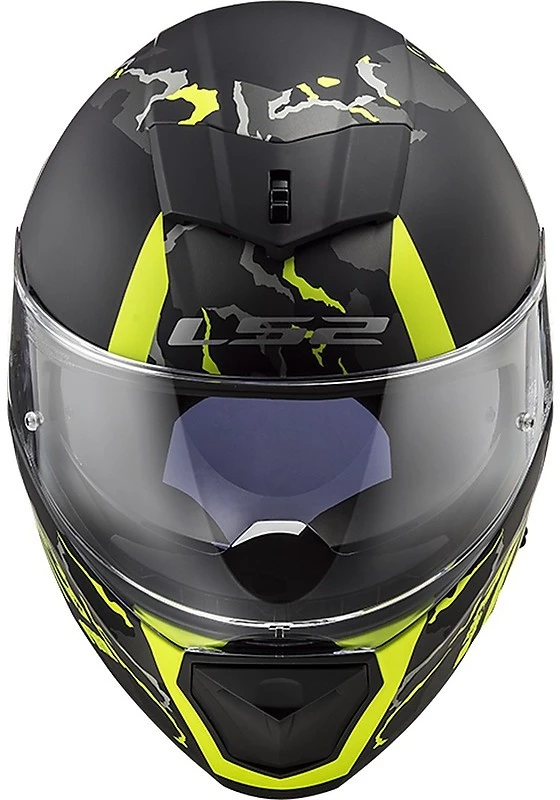 Casco Moto Integrale LS2 FF390 BREAKER Feline Nero Giallo Fluo Opaco 3 Casco Moto Integrale LS2 FF390 BREAKER Feline Nero Giallo Fluo Opaco - Image 3