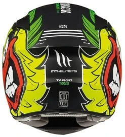 Casco Moto Integrale MT Helmets TARGO TRUCK A2 Nero Opaco Giallo Fluo -Dainese Italia casco moto integrale mt helmets targo truck a2 nero opaco giallo fluo 70958 zoom