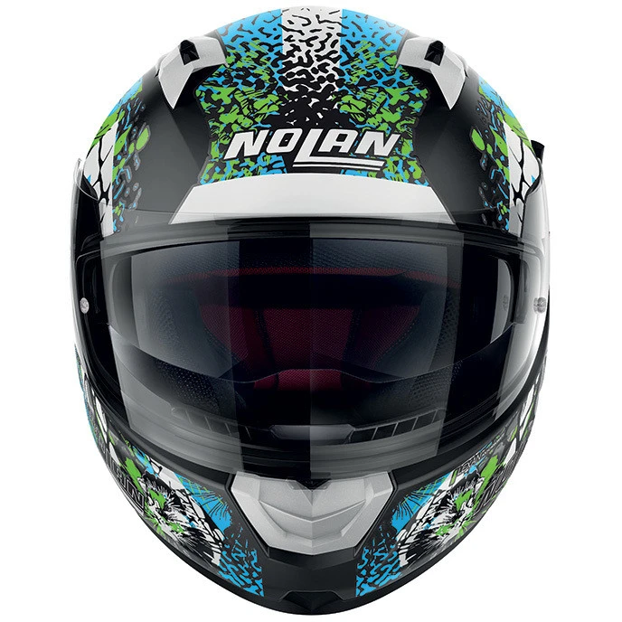 Casco Moto Integrale Nolan N60.6 EUFOR 030 Azzurro Opaco 4 Casco Moto Integrale Nolan N60.6 EUFOR 030 Azzurro Opaco - Image 4