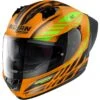 Casco Moto Integrale Nolan N60-6 SPORT HOTFOOT 027 Led Arancio