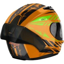 Casco Moto Integrale Nolan N60-6 SPORT HOTFOOT 027 Led Arancio -Dainese Italia casco moto integrale nolan n60 6 sport hotfoot 027 led arancio 227475 zoom